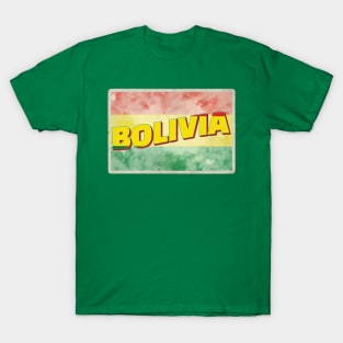 Bolivia Vintage style retro souvenir T-Shirt